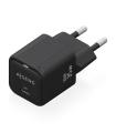 AISENS Cargador GaN 35W, 1xUSB-C PD3.0 QC4.0, Negro