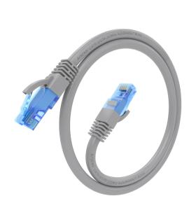 AISENS Cable De Red Latiguillo RJ45 Cat.6 UTP AWG26 CCA, Gris, 25 cm