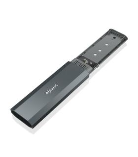 AISENS Caja Externa M.2 (NGFF) ASM2-029GR NVMe a USB3.2 Gen2, Gris