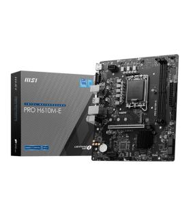 MSI PRO H610M-E placa base Intel H610 LGA 1700 micro ATX