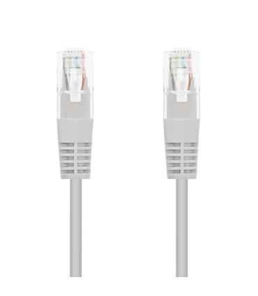 Nanocable Cable de red latiguillo RJ45 Cat.6 UTP AWG24, Gris, 1.5m