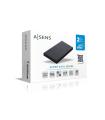 AISENS Caja externa 2,5" ASE-2530B 9.5 mm SATA a USB 3.0/USB 3.1 Gen1, Negra