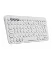 Logitech K380 Multi-Device teclado Universal Bluetooth QWERTZ Español Blanco