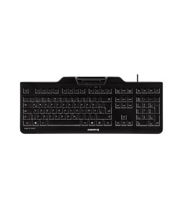 CHERRY KC 1000 SC teclado Oficina USB QWERTY Español Negro