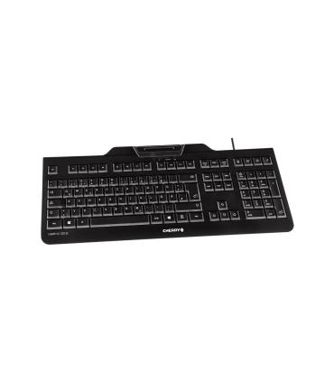 CHERRY KC 1000 SC teclado Oficina USB QWERTY Español Negro