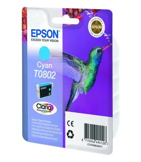 Epson Hummingbird Cartucho T0802 cian