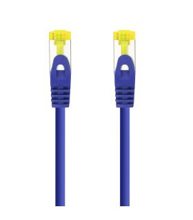 Nanocable Cable Red Latiguillo RJ45 LSZH CAT.6A SFTP AWG26, Azul, 25 cm