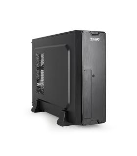 TooQ Caja Slim Micro-ATX TQC-3007U3C-B, Negra