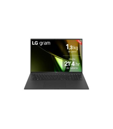 LG Gram 17ZD90S Intel Core Ultra 7 155H Portátil 40,6 cm (16") WQXGA 16 GB LPDDR5-SDRAM 512 GB SSD Wi-Fi 6E (802.11ax) FreeDOS