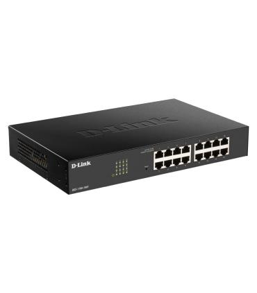 D-Link DGS-1100-16V2 Gestionado L2 Gigabit Ethernet (10 100 1000) Negro