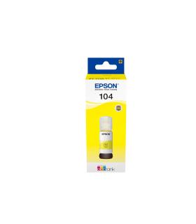 Epson 104 EcoTank Yellow ink bottle