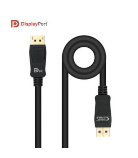 Nanocable Cable DISPLAYPORT 1.4 CERTIFICADO VESA, DP M – DP M, Negro, 1.5 m