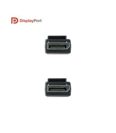 Nanocable Cable DISPLAYPORT 1.4 CERTIFICADO VESA, DP M – DP M, Negro, 1.5 m