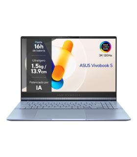 ASUS Vivobook S 15 OLED OLED S5506MA-MA111W - Ordenador Portátil 15.6" 3K 120Hz (Intel Core Ultra 7 155H, 16GB RAM, 1TB SSD,