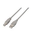 AISENS A101-0003 cable USB USB 2.0 3 m USB A USB B Beige