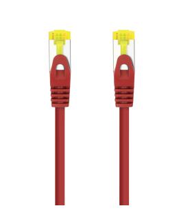 Nanocable Cable de red latiguillo RJ45 LSZH Cat.6A SFTP AWG26, Rojo, 2.0 m