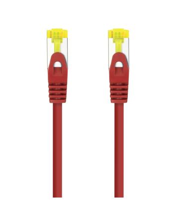 Nanocable Cable de red latiguillo RJ45 LSZH Cat.6A SFTP AWG26, Rojo, 2.0 m