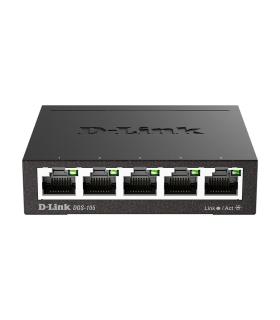 D-Link DGS-105 No administrado L2 Gigabit Ethernet (10 100 1000) Negro