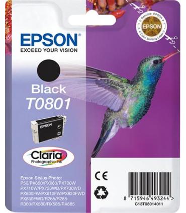 Epson Hummingbird Cartucho T0801 negro