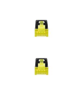 Nanocable Cable de red latiguillo RJ45 LSZH Cat.6A SFTP AWG26, Negro, 2.0 m