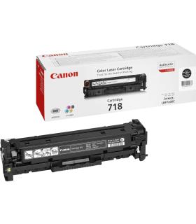 Canon CRG-718 Bk cartucho de tóner 1 pieza(s) Original Negro