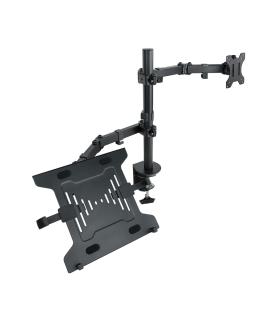 TooQ Soporte de mesa para pantalla 13"-32" y portátil