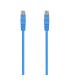 AISENS Cable de Red Latiguillo RJ45 LSZH Cat.6A 500 Mhz UTP AWG24, Azul, 25CM