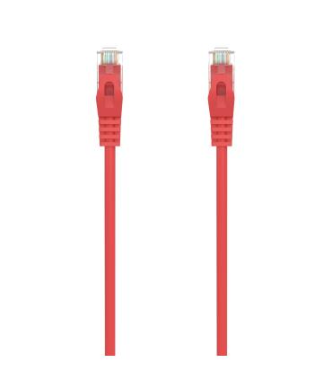 AISENS Cable de Red Latiguillo RJ45 LSZH Cat.6A 500 Mhz UTP AWG24, Rojo, 2.0M