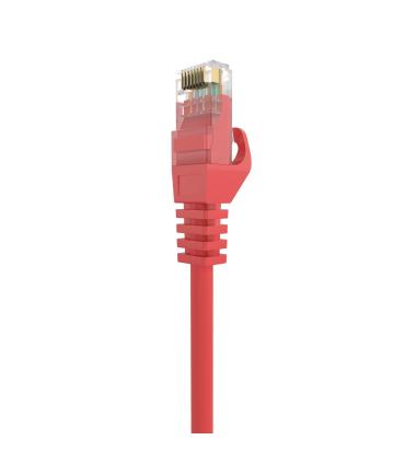 AISENS Cable de Red Latiguillo RJ45 LSZH Cat.6A 500 Mhz UTP AWG24, Rojo, 2.0M