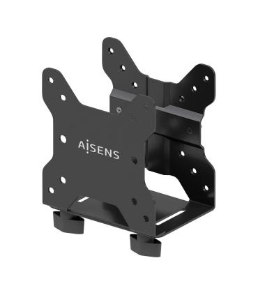 AISENS Soporte Versátil de Instalación para Mini PC, Negro