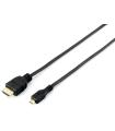 Equip 119308 cable HDMI 2 m HDMI tipo A (Estándar) HDMI tipo D (Micro) Negro