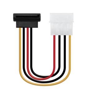 Nanocable CABLE SATA ALIMENTACION ACODADO 5.25"(MOLEX 4PIN) M-SATA H 16 CM OEM