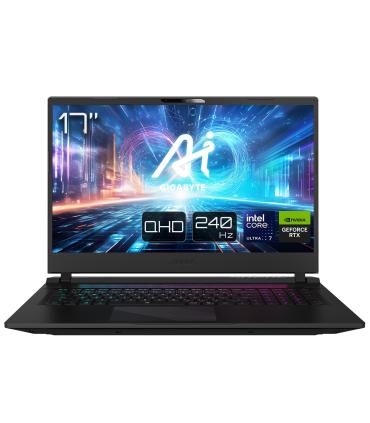 GIGABYTE AORUS BSG-13ES654SH Intel Core Ultra 7 155H Portátil 43,9 cm (17.3") Quad HD 16 GB DDR5-SDRAM 1 TB SSD NVIDIA GeForce