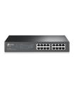 TP-Link TL-SG1016PE Gestionado L2 Gigabit Ethernet (10/100/1000) Energía sobre Ethernet (PoE) 1U Negro