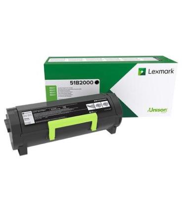 Lexmark 51B2000 cartucho de tóner Original Negro