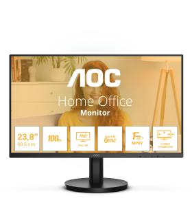 AOC 24B3HMA2 pantalla para PC 60,5 cm (23.8") 1920 x 1080 Pixeles Full HD LED Negro