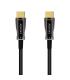 AISENS Cable HDMI V2.1 AOC Ultra Alta Velocidad   HEC 8k@60Hz 4k@120Hz 4 4 4 48Gbps, A M-A M, Negro, 25m