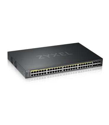 Zyxel GS2220-50HP-EU0101F switch Gestionado L2 Gigabit Ethernet (10 100 1000) Energía sobre Ethernet (PoE) Negro