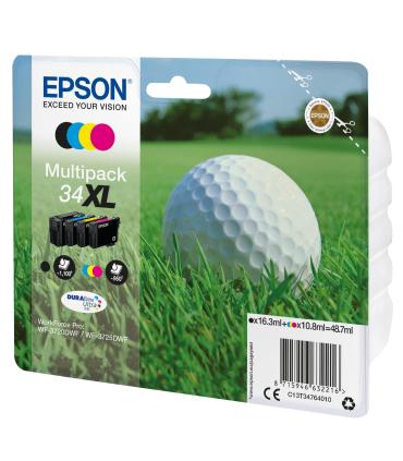 Epson Golf ball Multipack 4-colours 34XL DURABrite Ultra Ink