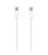 AISENS Cable USB 2.0 3A 60W Apple, tipo USB-C M-USB-C M, Blanco, 1.0m