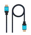 Nanocable Cable HDMI V2.0 4K@60GHz 18 Gbps A/M-A/M, negro, 0.5 m.