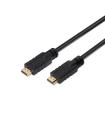 AISENS Cable HDMI V2.0 Premium alta velocidad / HEC 4k@60Hz 18Gbps con repetidor, A/M-A/M, Negro, 25 m