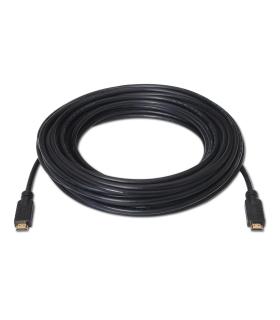 AISENS Cable HDMI V2.0 Premium alta velocidad   HEC 4k@60Hz 18Gbps con repetidor, A M-A M, Negro, 25 m