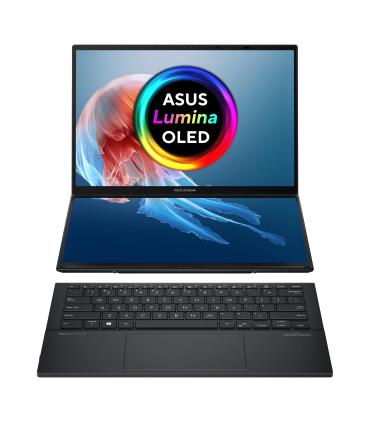 ASUS Zenbook Duo OLED UX8406MA-PZ255W - Ordenador Portátil 14" 3K 120Hz (Intel Core Ultra 9 185H, 32GB RAM, 1TB SSD, Arc