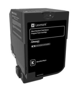 Lexmark 74C2SK0 cartucho de tóner 1 pieza(s) Original Negro