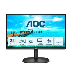 AOC B2 22B2H EU LED display 54,6 cm (21.5") 1920 x 1080 Pixeles Full HD Negro