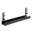 Ewent EW1548 organizador de cables Escritorio Bandeja de cables Negro 1 pieza(s)