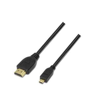 AISENS A119-0116 cable HDMI 0,8 m HDMI tipo A (Estándar) HDMI tipo D (Micro) Negro