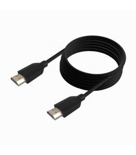 AISENS Cable HDMI V2.0 CCS Premium Alta Velocidad   Hec 4K@60Hz 18Gbps, A M-A M, Negro, 4.0m