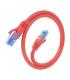 AISENS Cable De Red Latiguillo RJ45 Cat.6 UTP AWG26 CCA, Rojo, 25 cm